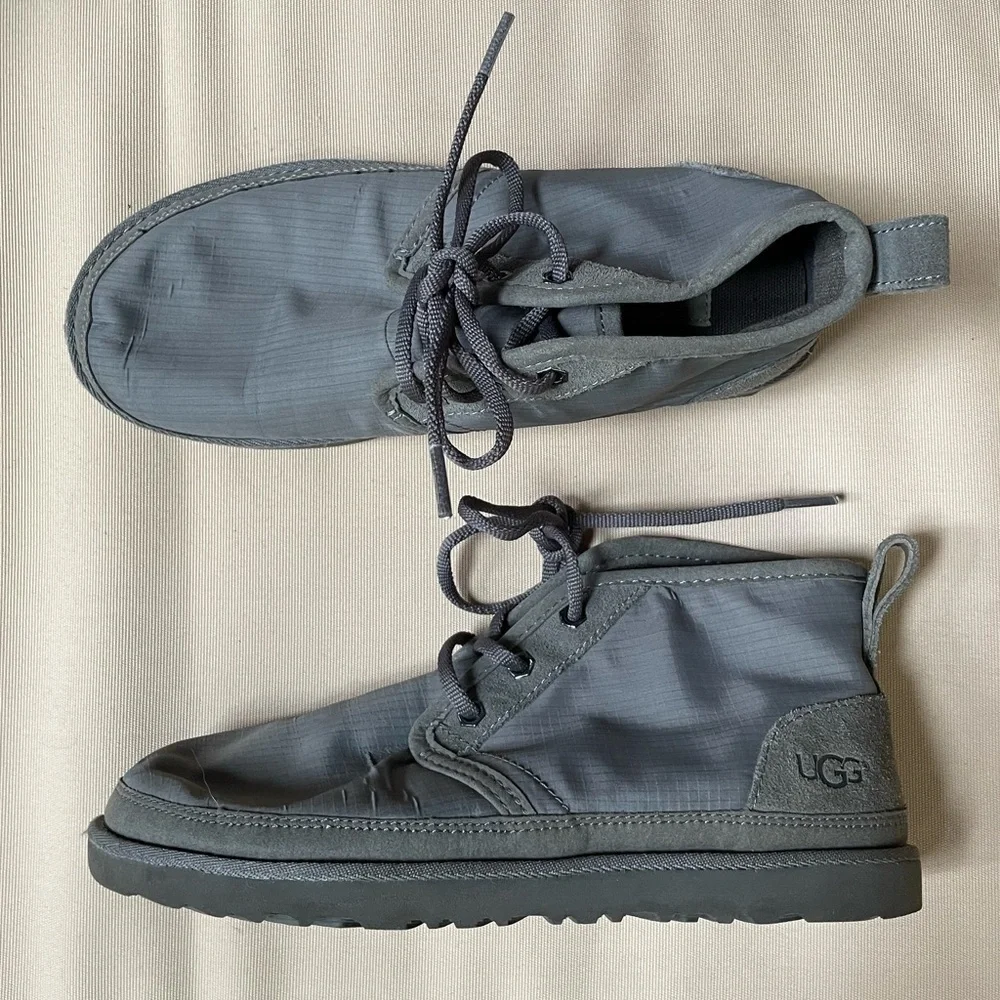 Ugg Neumel Ripstop Chukka Boot Grey Size 6‎